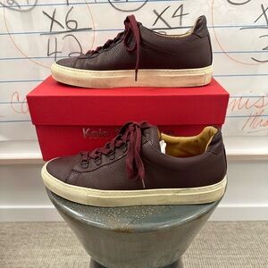 Koio Collections Brown Leather Sneaker